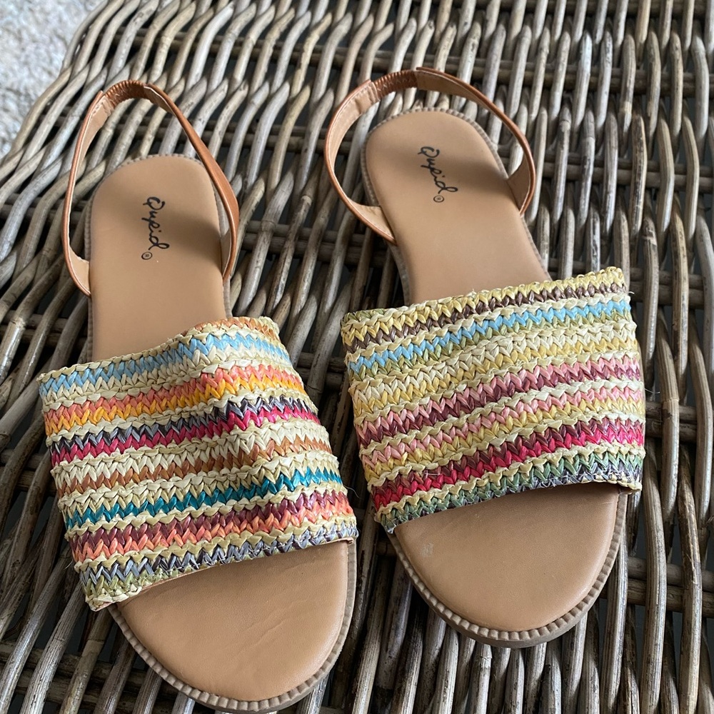 Adorable Qupid sandals excellent condition only worn once.